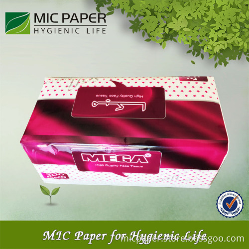 Wholesale Customized Soft Pack Facial Tissue Plastic Bag Tissue